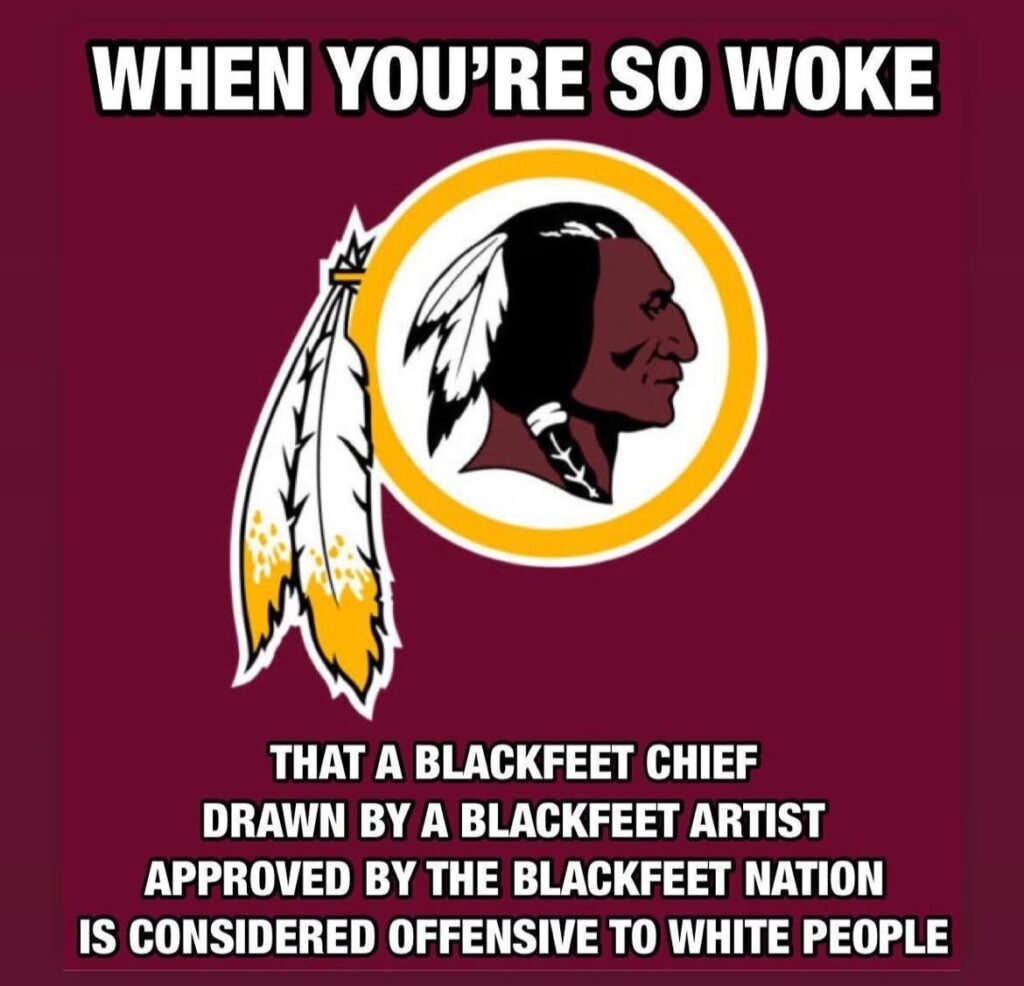 woke redskins